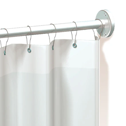 ASI 1200-SHU Commercial Shower Curtain Hook, Stainless Steel - Image 4