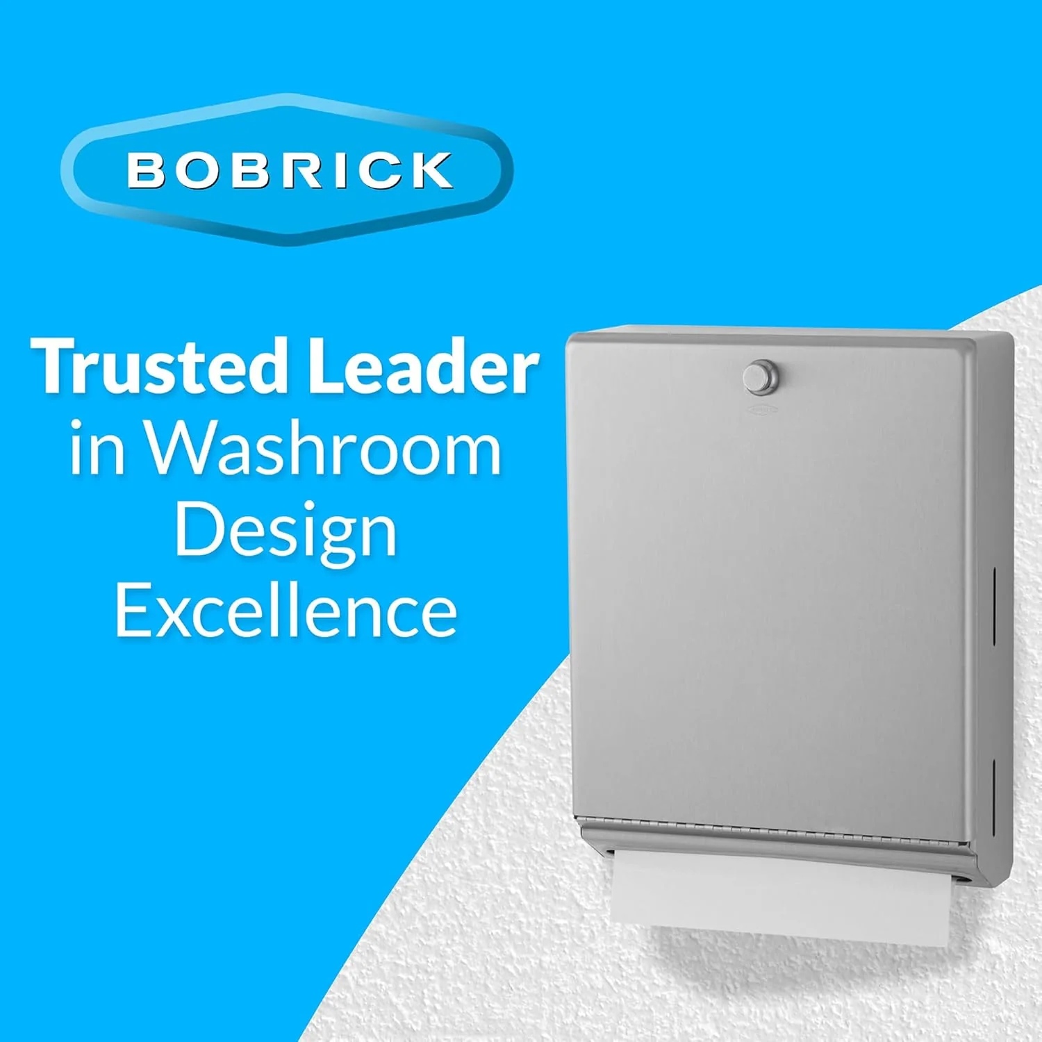Bobrick B-2620 Commercial Paper Towel Dispenser, Surface-Mounted, Stainless Steel - Image 30