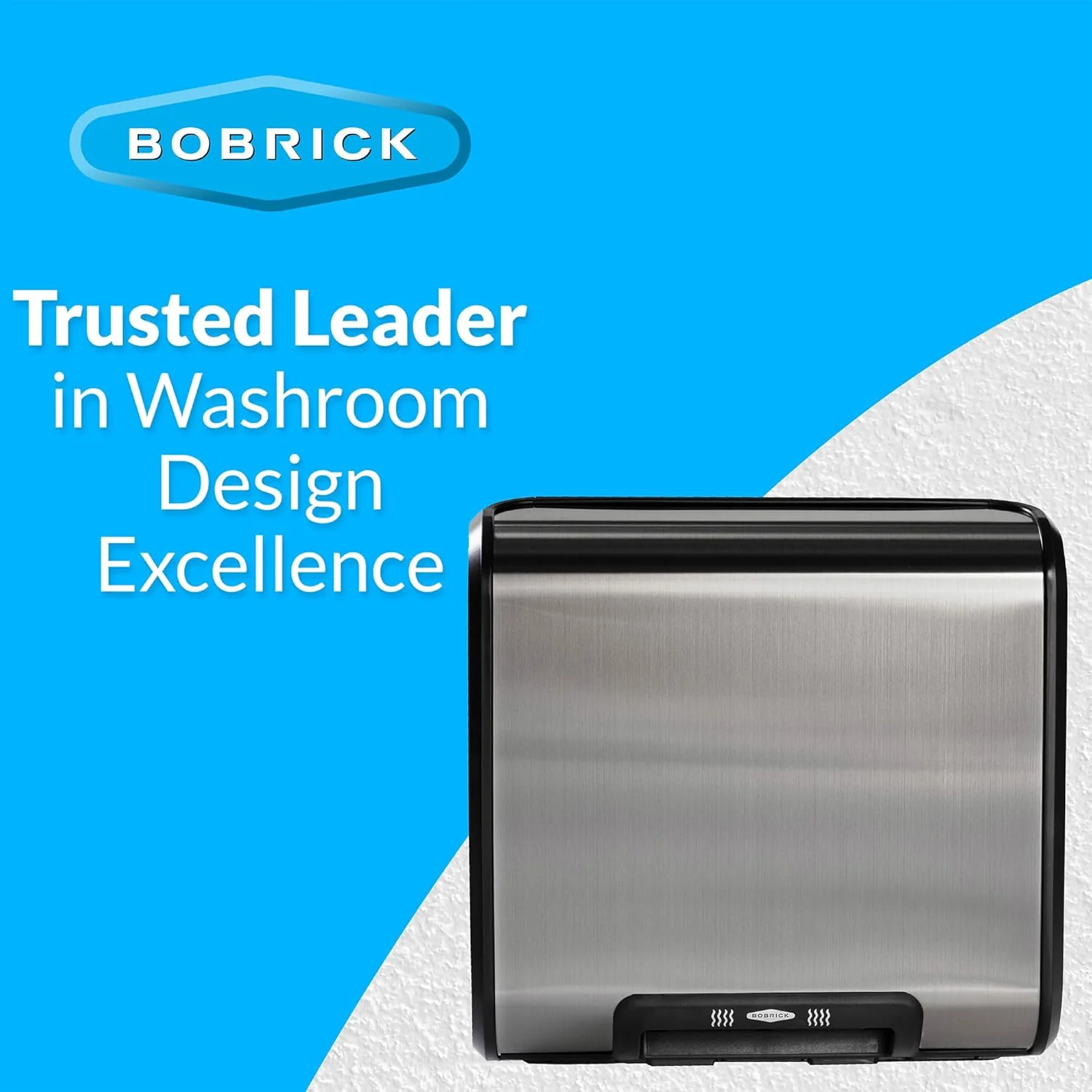 Bobrick B-7128 Automatic Hand Dryer, 115 Volt, Surface-Mounted, Stainless Steel - Image 16